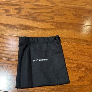 Saint Laurent Black Storage Pouch